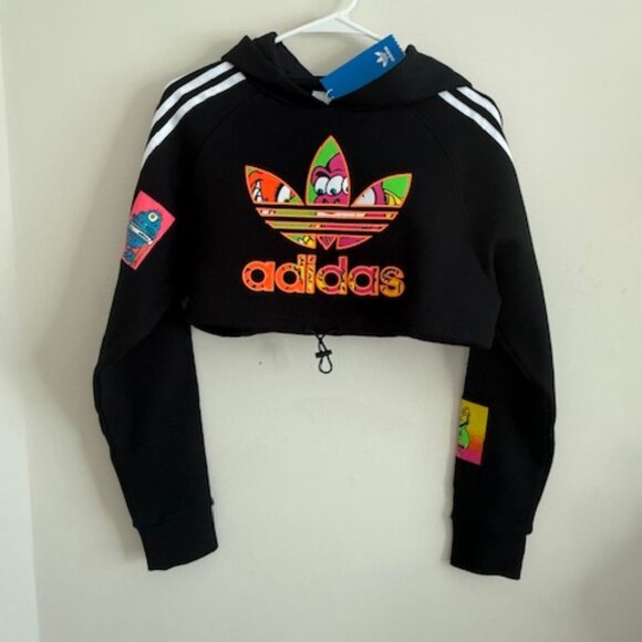 Adidas jeremy scott cropped hoodie NWT - Picture 4 of 7